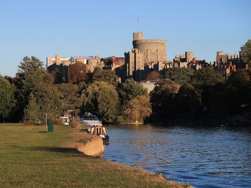 Windsor Castle across the River Thames